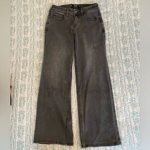 Hollister Low-Rise Baggy Gray Jeans
